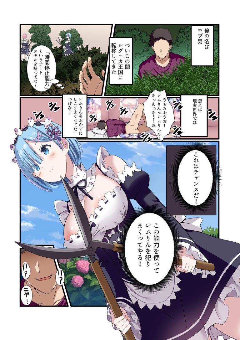 時間停止すればレムりんは俺のモノ！レビュー