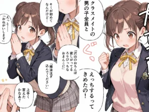 アイドルの練習セックスを描いたエロ漫画