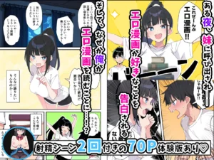 生徒会長の妹がエロ漫画大好きな変態と発覚 濃厚セックス