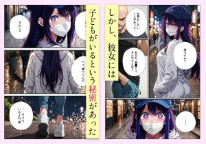 アイドルのエロティックな堕ち方を描く同人漫画