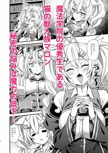 魔法学院の落ちこぼれ。2猫耳少女の秘密を握っておっぱいを揉んでみた
