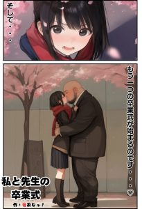 卒業式の禁断関係と教え子のセックスが感じるエロ漫画