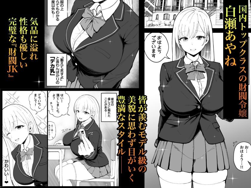 財閥JKのエロティックな漫画レビュー