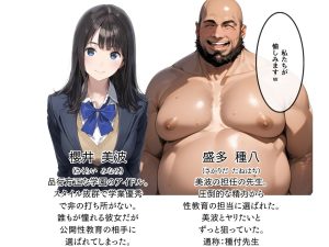 学園一の美少女が種付けおじさんに寝取られるエロティックな作品
