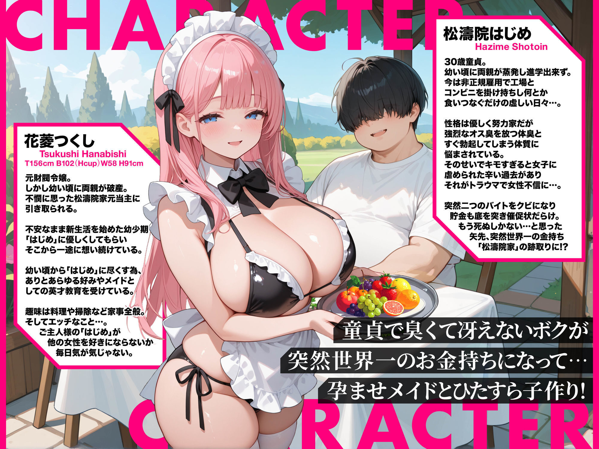 童貞主人公のメイド子作りご奉仕物語