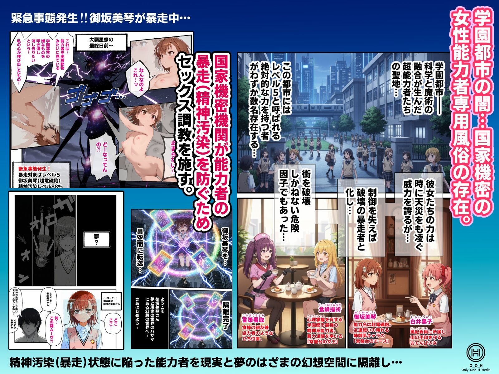 国家機密テーマのエロティック調教物語