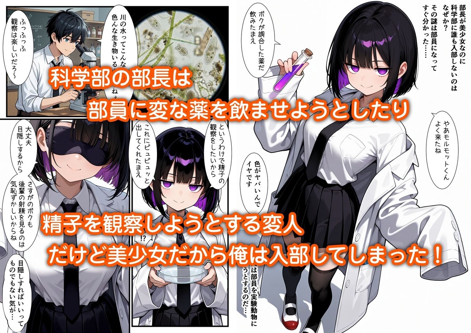 クールな先輩のドM変貌と種付け懇願