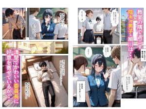 清楚彼女とギャルの予行練習が止まらない話